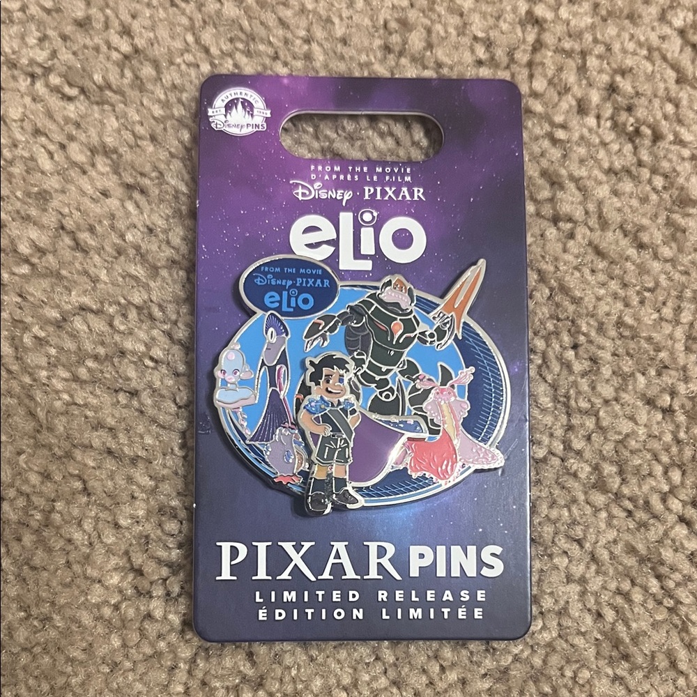 Disney Blue and White Collectible Pin